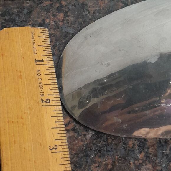 Pewter Crafters of Cape Cod. Elongated "Ginko Biloba Leaf" Dish. - Picture 6 of 6